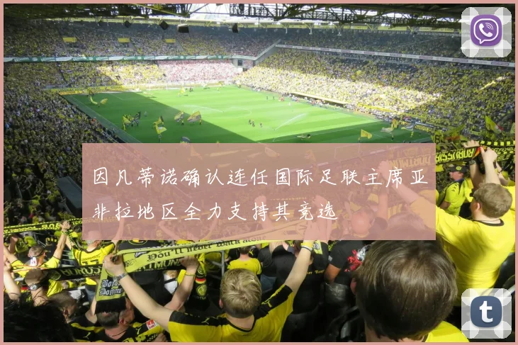 因凡蒂诺确认连任国际足联主席亚非拉地区全力支持其竞选